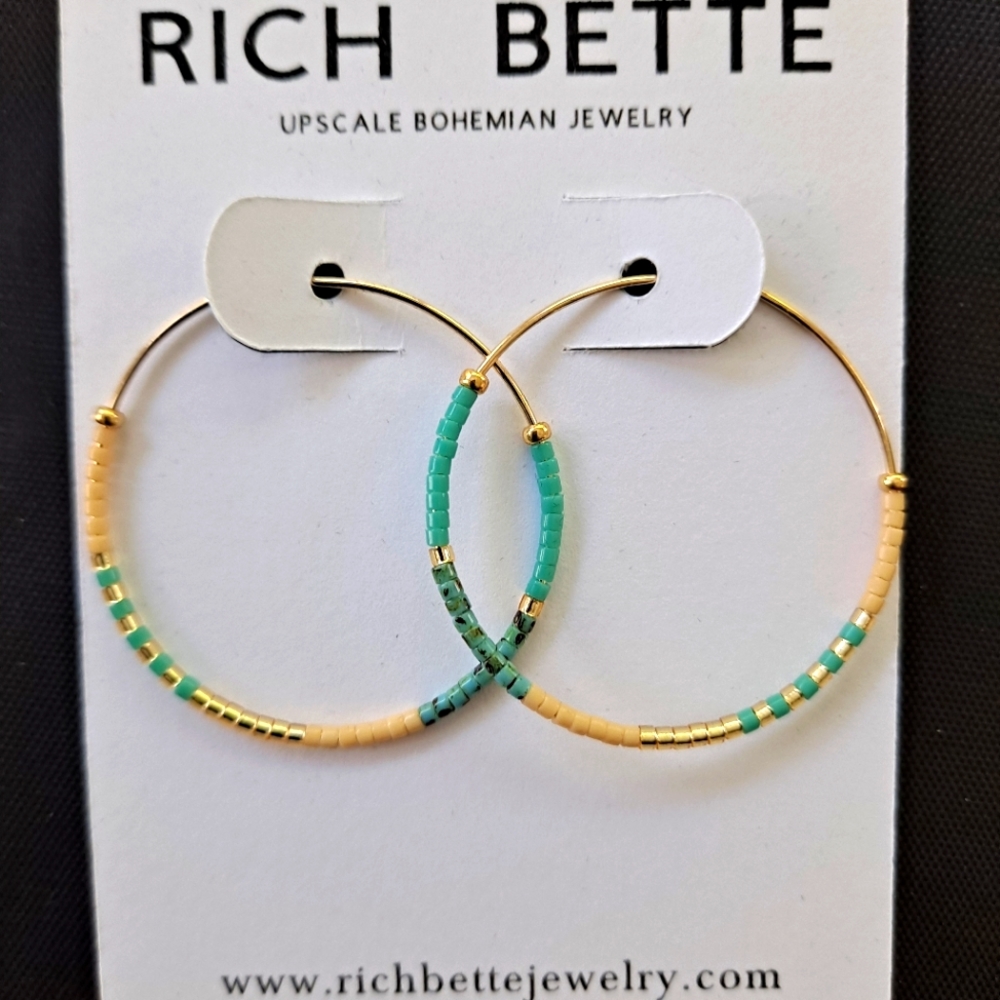 Rich Bette Hoop Earrings